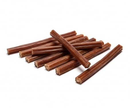 Dei NATURE Snack di Nervo Bovino Premium 8 PEZZI di 12/15 CM, nervo di vitello,dieta Barf,Masticativo per cani 100% naturale, offerta, per salute orale,lunga durata