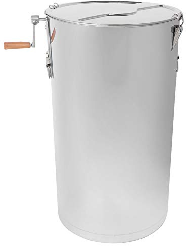 Extracteur de Miel Manuel, séparateur de Miel, centrifugeuse, Accessoire d'apiculture en Acier Inoxydable pour extraire Le Miel de la Ruche, qualité Alimentaire, Durable,