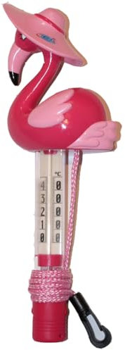 Kerlis Thermometre de Piscine Flamand Rose