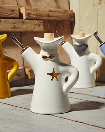 CERAMICHE VIVA ITALY SINCE 1998 Huilier en céramique Bang Gold