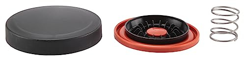 Geieold PCV Valve Cover Repair Kit Valve Cover with Membrane for B58 11127645173 20 F22 F23 F30 F31 F34 F33 G30 G31 X3 X4, Black (500142091)