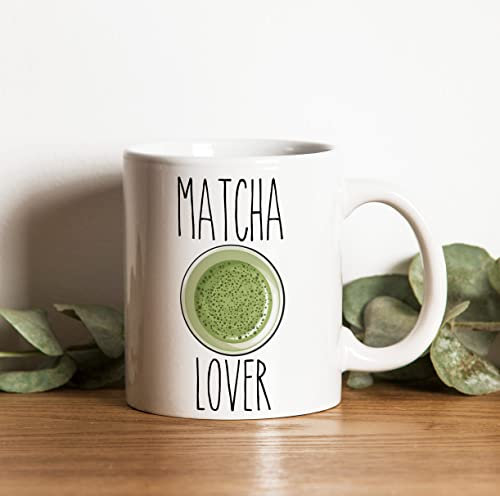 874 Café Taza Amante Del Matcha| Oh, Te Amo Tanto | Matcha | Té Matcha | Té Verde| |S | Matcha S | Aficionado Al Matcha Taza Desayuno Diseños Tazas Café De Cerámica Graciosa Regalo Taza 330 Ml