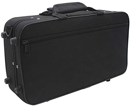 Sac Pour Clarinette, étui De Rangement Pour Clarinette Noir, étui De Rangement Pour Clarinette Rembourré En Mousse, Sac De Rangement En Tissu Oxford épais Avec Sangle, Sacs Pour Instruments En Laiton