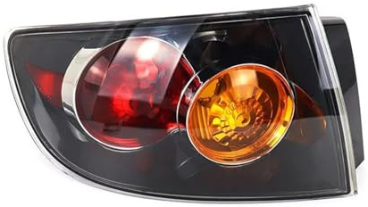 IITA Piloto Trasero para Mazda 3 para BK 2004-2010 51-160 Partes Cuerpo luz Trasera Exterior lámpara Freno Trasero señal Giro Montaje automático Faros Traseros(Izquierda)
