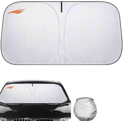 Sonnenschutz Auto frontscheibe kompatibel mit Chevy Captiva 2006-2024，Auto Sonnenschutz frontscheibe windschutzscheibe Sonnenschutz（Silver）