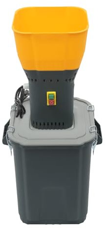 banborba Grinder elettrico per cereali, 19000 giri/min, mulino elettrico con 5 misure, filtro elettrico, grinder per cereali, mais, grano, mangimi, 1000 W, 30 l