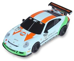SCALEXTRIC - Pull Power leksaksbil - klassisk - skala 1:43 (SCX Porsche 911 GT3 - #12)