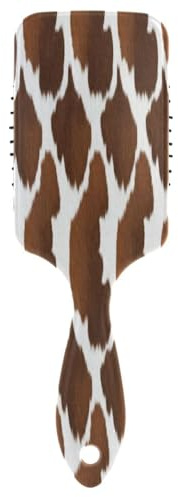 Cepillo clásico blanco de vaca, cepillo antiestático, cepillo para el pelo para hombre