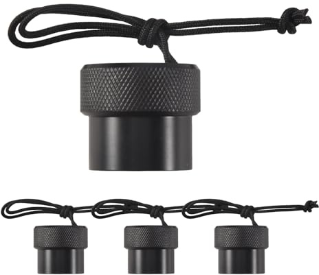 Gosera 4 StüCk Tauchen Weiblicher DIN-Regler 1. Erste Stufe Kappe Schnorcheln DIN Tank Ventil Stecker