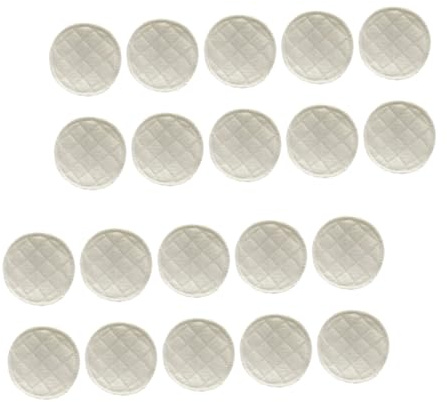 Toddmomy Coppette Assorbilatte Lavabili in Cotone Biologico 20 Unitá Protezione Anti-perdite Riutilizzabili per Allattamento e Shower