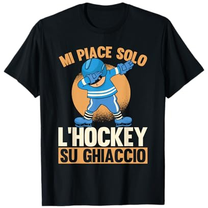 Giocatore di Hockey Mi Piace Solo L'Hockey su Ghiaccio Maglietta