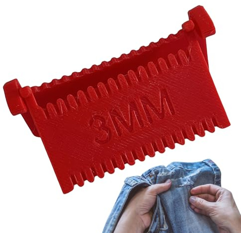 Guida Al Cucito A Mano - Modello Per Cucito Con Di Bloccaggio Dei Bordi,Calibro Portatile Quilting A Mano,Per Uomini Donne Anziani Principianti ed Utenti Esperti