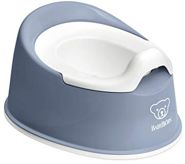 BabyBjörn Cleveres Töpfchen, Graublau/Weiß