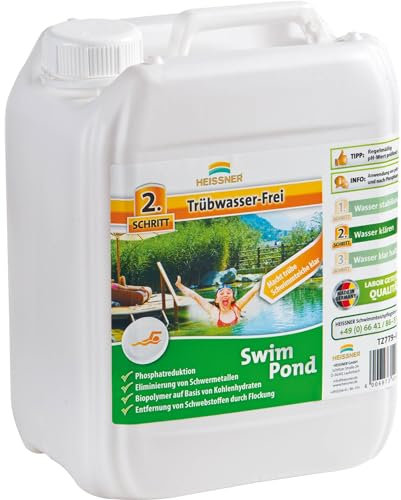 Heissner Trübwasser-Frei EXTRA SCHNELL 5 Liter - Schwimmteichpflege