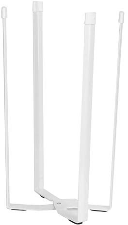 2-in-1 Bottle Drying Rack and Trash Bag Holder Collapsible Iron Kitchen Stand Holder for Plastic Bags, Garbage Bag, Bottles and Cups