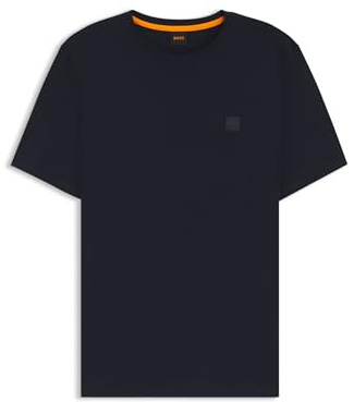 BOSS T-Shirt en Jersey De Coton avec Patch Logo