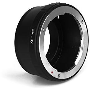 OM-FX Objektivadapter kompatibel mit Olympus OM Objektiv kompatibel mit Fuji FX Kamera Adapter X Mount