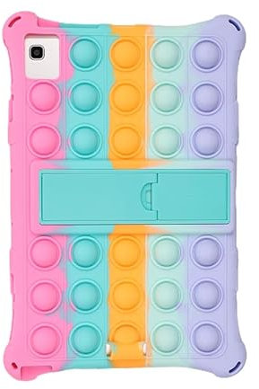 SOENS Kompatibel mit Teclast T40 T40S M40 Plus Pro 10,4 Zoll 2021 Hülle aus weichem Silikon for Kinder T40 5G T50 Tablet-Ständerhüllen(Color:Pink,Size:for Teclast T40 5G)