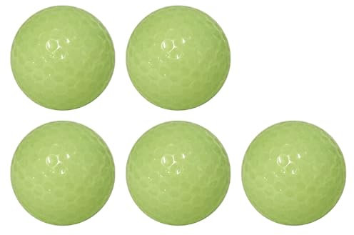 3/5 Stück helle leuchtende Golfbälle, leuchtende Golfbälle, fluoreszierende Golfbälle, Golf-Trainingszubehör