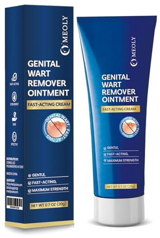 MEOLY Genital Wart Remover Cream: Genital Wart Removal Ointment with Salicylic Acid Fast-Acting, Gentle for Men and Women