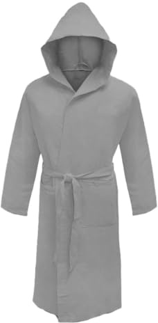 Puraluna Accappatoio in microfibra premium con Cappuccio, Unisex, pratico per il viaggio e la palestra con comoda custodia in pvc, Uomo Donna