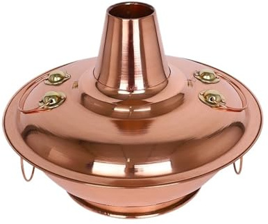 Hot Pot Olla Olla Caliente De Cobre, Sopa Espesa, Gas, For El Hogar Olla de Mandarina(38cm)