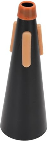 SPYMINNPOO Trompette Sib en Forme de Cône Muet, Silencieux de Trompette à Interface Souple en PET, Réduction Efficace du Bruit, Conception Légère, qualité de tonalité Claire