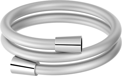 Jacob Delafon - Flexible de douche universel - Lisse anti-torsion - Longeur 1,6m - Ecrou tournant - Avec joints d'étanchéité - Finition Chrome - E75206-CP