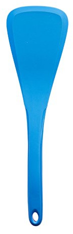 Kochblume Designwender | Premium-Silikon | Hitzebeständig | Spülmaschinenfest | 30cm | Farbe: blau
