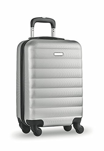 20'' Hartschalen-Kabinentrolley, Silber matt