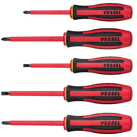 Vessel Set of Insulated Screwdrivers Megadora VDE (5 Pieces)