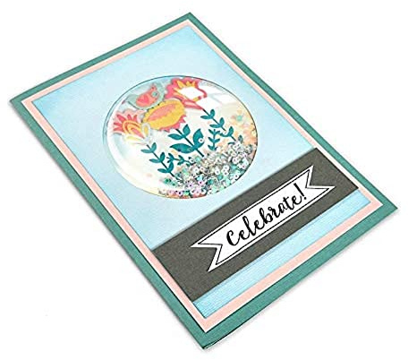 Sizzix Set de Troqueles Framelits 663642, Círculos, 4 Pzas, Multicolor, Talla única