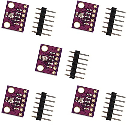 HALJIA 5 Stück GY-BMP280 Barometrischer Sensor für Luftdruckmessung, GY-BMP280-3.3 Hochpraezises Atmosphaerendruck-Sensormodul Kompatibel mit Arduino