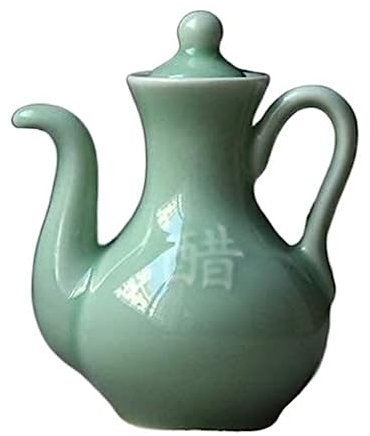 Distributeur d'huile et de vinaigre Distributeur d'huile et de vinaigre, bouteille d'huile en céramique vinaigre/sauce de soja, petite bouteille vintage anti-fuite Condiment Container Cuisson ( Color