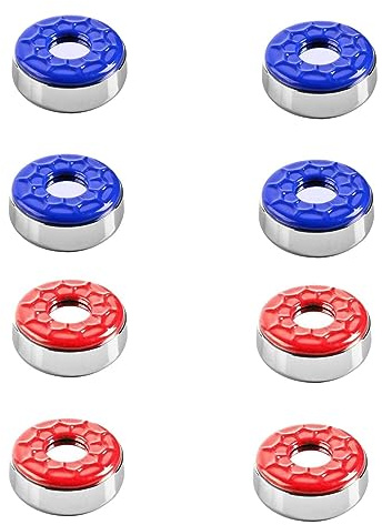 LOVIVER 8X Shuffleboard Pucks Set, Ersatz Party Home Shuffleboard Tisch Pucks