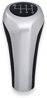 1neiSmartech Schaltknauf 6 Gang kompatibel mit BMW 1er E81, E82, E87; 3er E46, E90, E91, E92; 5er E60, E61; 6er E63; X1 E84; X3 E83; X5 E53; E30, E32, E34. , E36, E38, E39