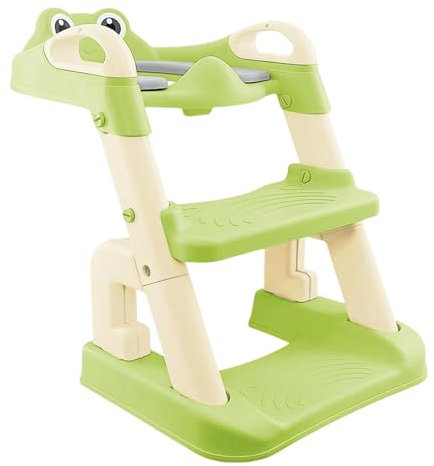 Toilettensitz Toilettensitz Toilettentrainer Toilettentrainer mit Leiter Toilettentrainer für Kleinkinder Rutschfester Toilettentrainer mit Schutz vor