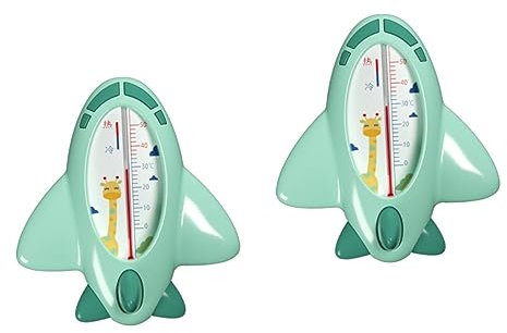 UPKOCH 2stücke Badewannenthermometer Grün Präzises Thermometer Für Sicheres Baden Von Schnelle Temperaturmessung Explosionsgeschützt Und Langlebig