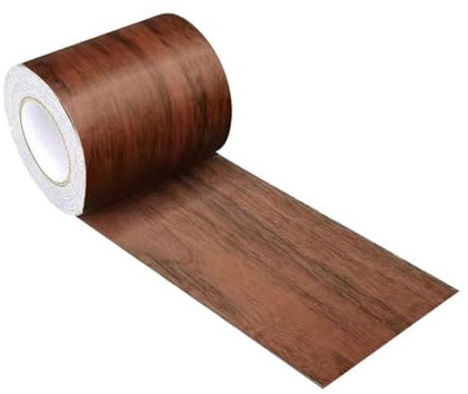 Nastro Con Venature Del Legno Simulato Da 1 Pezzo - Autoadesivo e Impermeabile per Riparazione Mobili e Pavimento
