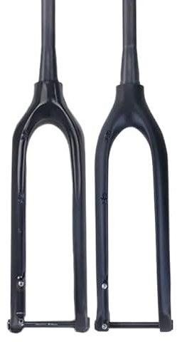 Forcella Mtb Forcella rigida MTB in carbonio MTB 29 27,5 26 perno passante 15*100mm conica in fibra di carbonio for ciclismo mountain bike bicicletta forcella rigida Forcelle Rigide Mtb(29 Tapered Glo