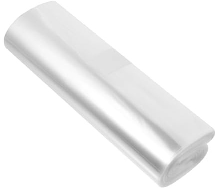 CIYODO Film Thermorétractable Transparent 20 Cm x 27 m En Pvc Paquet D'emballage Rétractable Protection Pour Articles Industriels Et Alimentaires Inodore