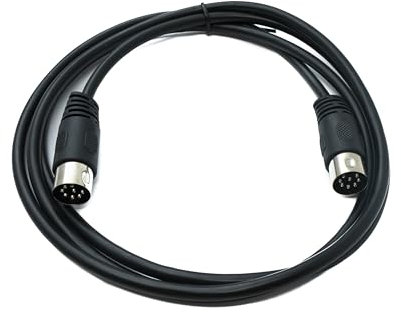 System-S S-Video Cavo 150 cm DIN 8 pin maschio a maschio nero