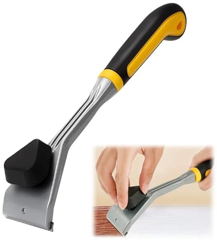 Carbide Scraper,2.5 Paint Scraper Tool for Paint,Heavy Duty Paint Scraper with 60mm Double-Edged Tungsten Carbide Blades,Wood Scraper Tool for Removing Varnish, Paint, Glue, Resin & Rust
