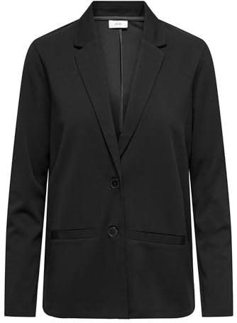 JDY Jdylouisville Catia L/S Blazer Jrs Noos, Blazer Donna, Nero (Schwarz), S
