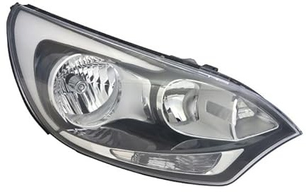 GV-ZONE Phare avant droit côté passager, projecteur avant de voiture compatible avec Kia Rio III UB 2011 2012 2013 - VP2204P