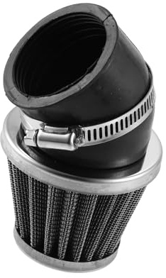 Hihaha 50mm Elbow Conical Air Filter Cleaner Round Tapered for Motorcycle Durable Material
