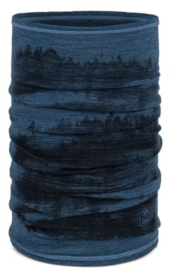 Buff Merino Lightweight Prints, One size, matewa tempest