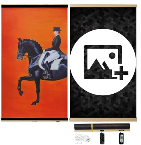 ART2HEAT Calentador artificial infrarrojo lejano, calentador de grafeno con imagen personalizada, grafeno ultraligero, 56 x 100 cm, 400 W, imagen de calefacción infrarroja calienta el cuerpo de manera