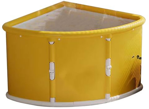 haiyusm® Portable Folding Bathtubs for Two People Family Bathtubs Long-Lasting Insulation Stable Hot Water Baths Ice Baths Ideal for Home Spas and Showers (Sector)
