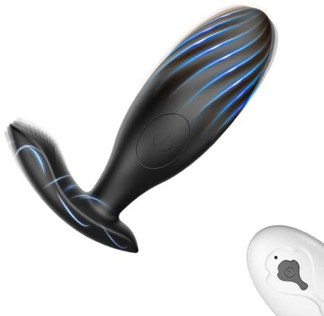 PQKuss Anal Vibrator Prostata Stimulation Männer mit Fernbedienung Analvibratoren für Mann mit 10 Vibrationsmodi Sex Spielzeug für Die Männer Prostata Vibrator Anal Spielzeug für Männ Fraue Paare